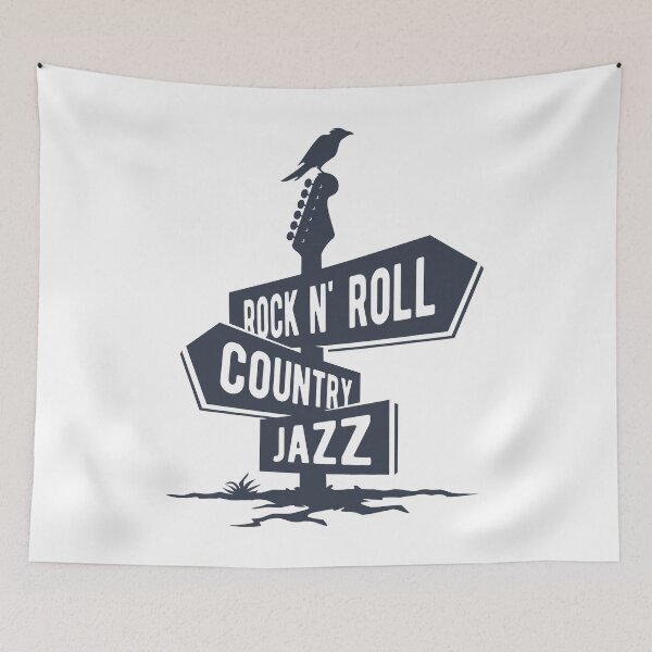 Item preview, Music Guitar Road Signboard designed and sold by Vector Scout Lab.
