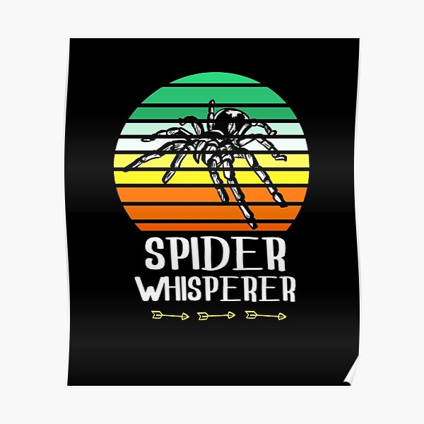 Spider Whisperer Funny Tarantula Vintage Style Halloween Spiders Spider Lover Arachnology 1201