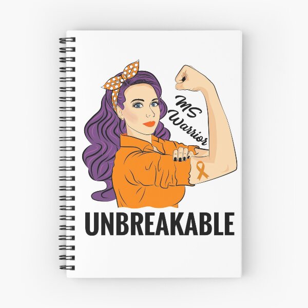 Item preview, Multiple Sclerosis Warrior MS Demyelinating Disease designed and sold by ZNOVANNA.