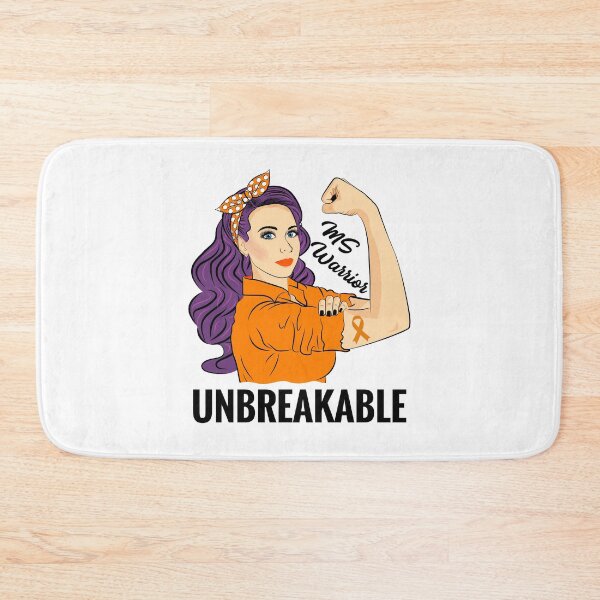 Item preview, Multiple Sclerosis Warrior MS Demyelinating Disease designed and sold by ZNOVANNA.