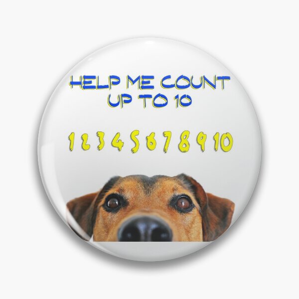 Item preview, Help Me Count To 10. Puppy. Educational & Fun. WallsOFFame designed and sold by WallsOfFameAust.