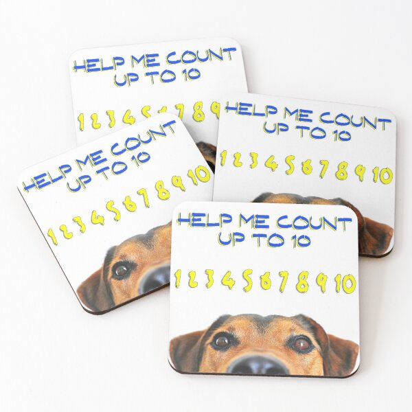 Item preview, Help Me Count To 10. Puppy. Educational & Fun. WallsOFFame designed and sold by WallsOfFameAust.