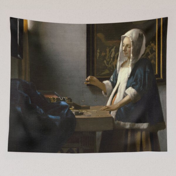 Item preview, Woman Holding a Balance, by Johannes Vermeer designed and sold by Irina Polyanskaya.