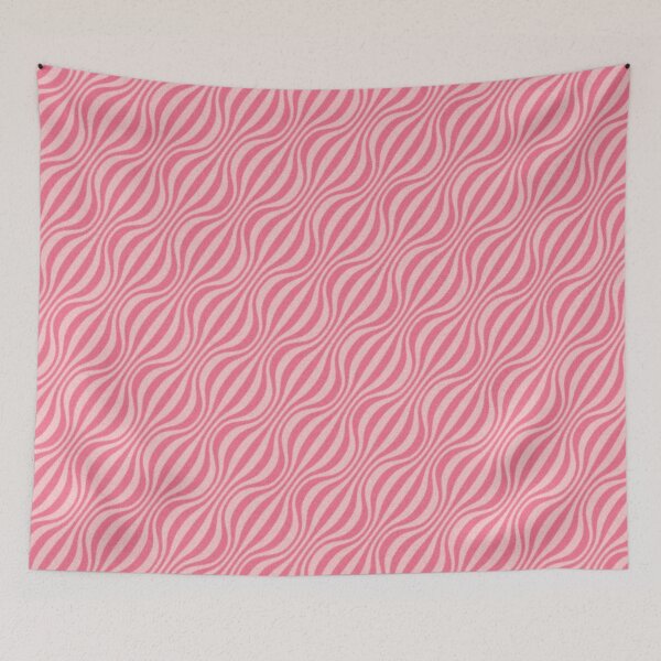 Item preview, Pink Waves designed and sold by Poetic Patterns Studio.