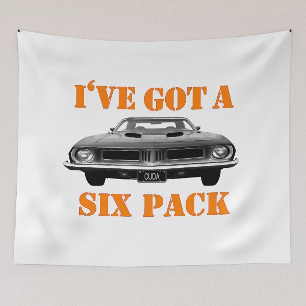 Item preview, Plymouth Cuda 6 pack designed and sold by OldschoolTs.