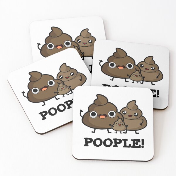 Item preview, Poople Funny Poop Puns  designed and sold by punnybone.