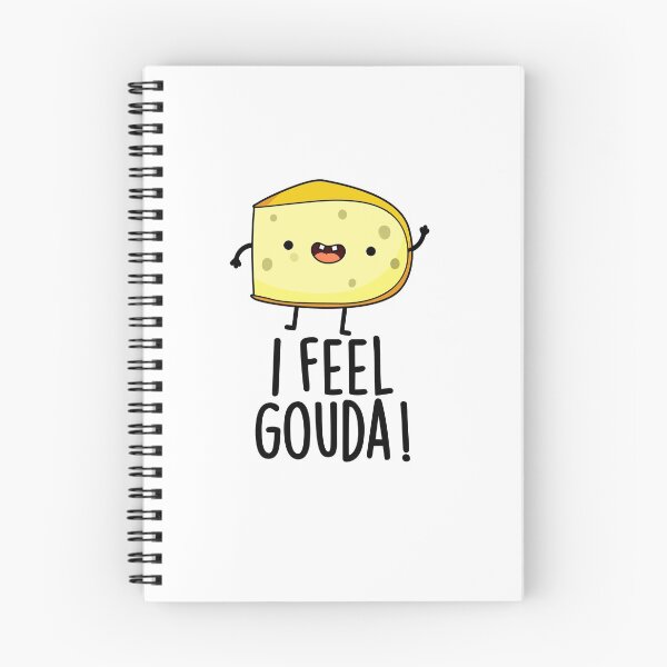 Item preview, I Feel Gouda Funny Cheese Puns  designed and sold by punnybone.