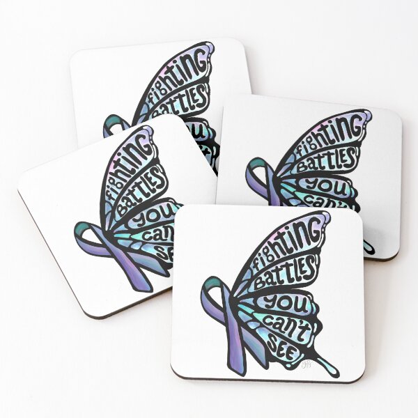 Item preview, Butterfly - Fighting Battles You Can’t See designed and sold by JenniferMakesIt.