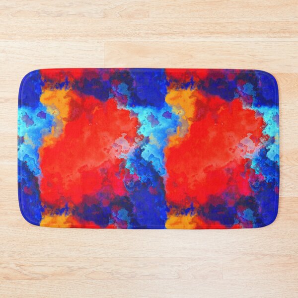 Item preview, Red-blue abstraction designed and sold by Kolinnaprint.