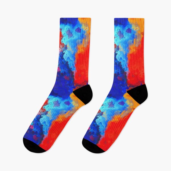 Item preview, Red-blue abstraction designed and sold by Kolinnaprint.
