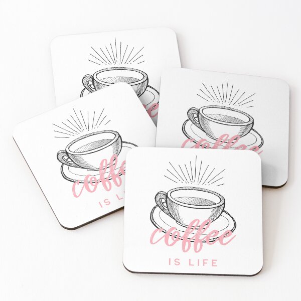 Item preview, Caffeine Lover Quote Coffee is life designed and sold by javes93.