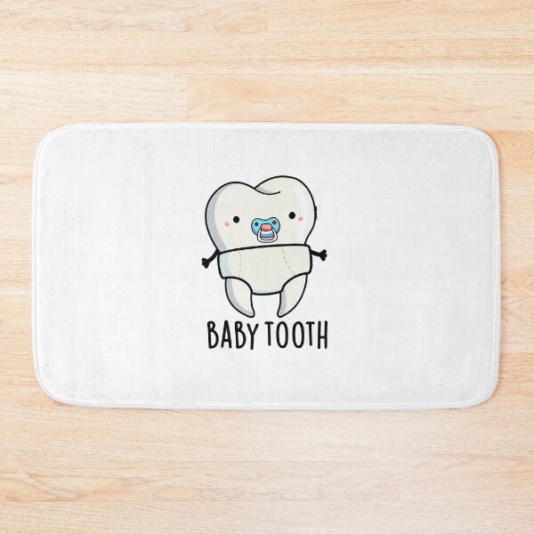 Item preview, Baby Tooth Funny Dental Puns designed and sold by punnybone.