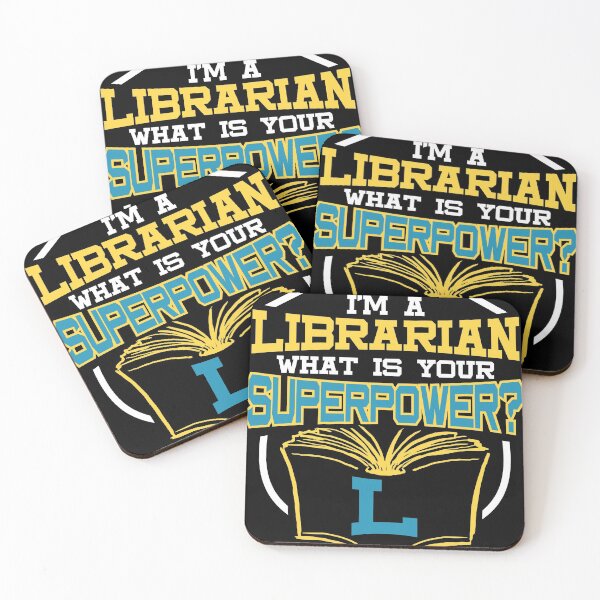 Item preview, Superpower Librarian Gift design for Library Readers product designed and sold by Lisbob.