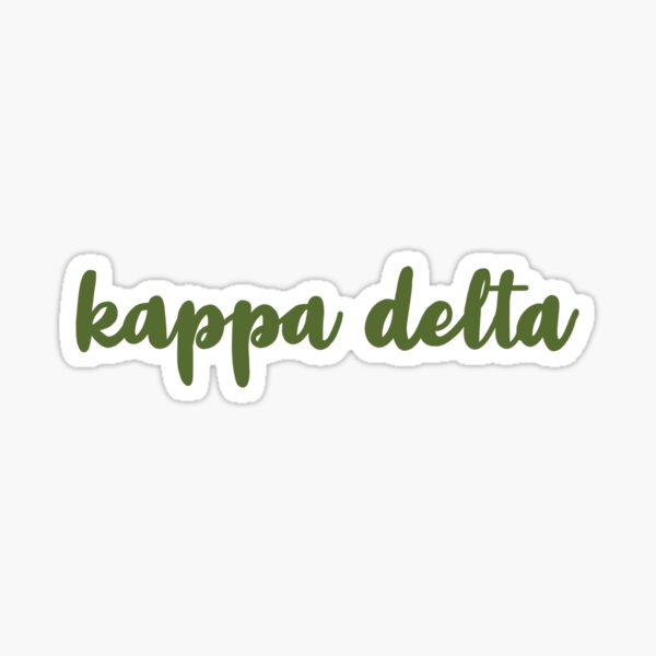 Kappa Delta Sticker