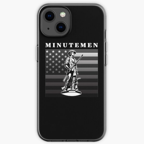 Minutemen 4th of July 1776 USA America iPhone Soft Case