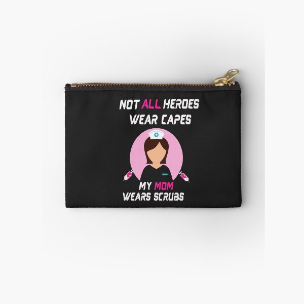 Item preview, not all heroes wear capes my mom wears scrubs Mom Gift T-Shirt T-Shirt designed and sold by bestdesigns2020.