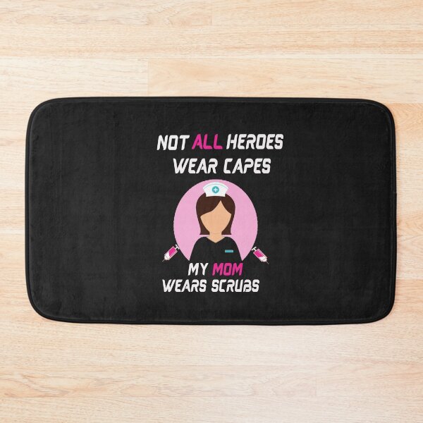 Item preview, not all heroes wear capes my mom wears scrubs Mom Gift T-Shirt T-Shirt designed and sold by bestdesigns2020.