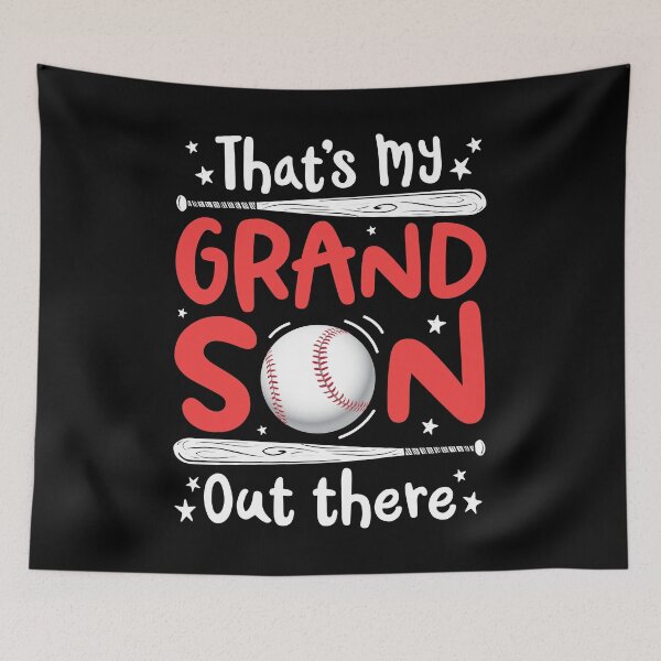 Item preview, Thats My Grand Son Out There Baseball Shirt for Men Women Boys Girls Kids Softball Lover Gift designed and sold by LiqueGifts.