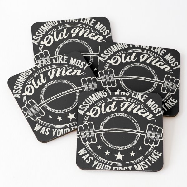 Item preview, Old Man Weight Lifting design For Old Strong People product designed and sold by Lisbob.