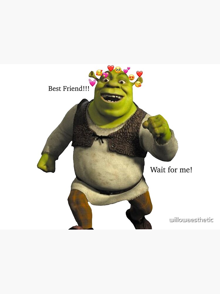 Shrek Meme Sticker for Sale by yeehawboyy