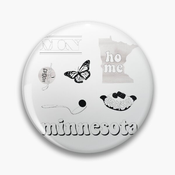 Item preview, White Watercolor Minnesota US State Pack designed and sold by The-Goods.