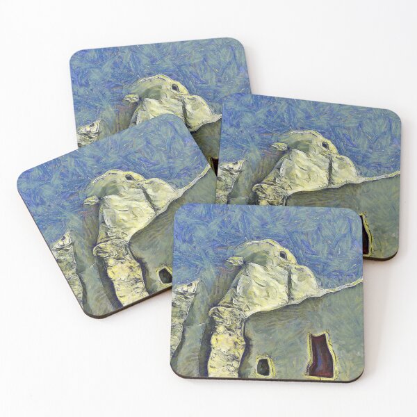 Item preview, Church and Blue Sky Mykonos Greece KPA designed and sold by karynpeters.
