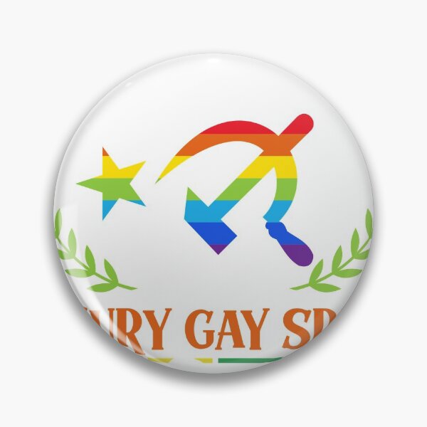Item preview, Funny Communism Gay Meme Fully Automated Luxury Gay Space print designed and sold by Lisbob.