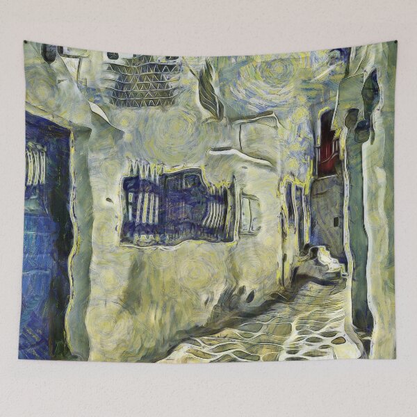 Item preview, Blue Door in Mykonos Greece KPA designed and sold by karynpeters.