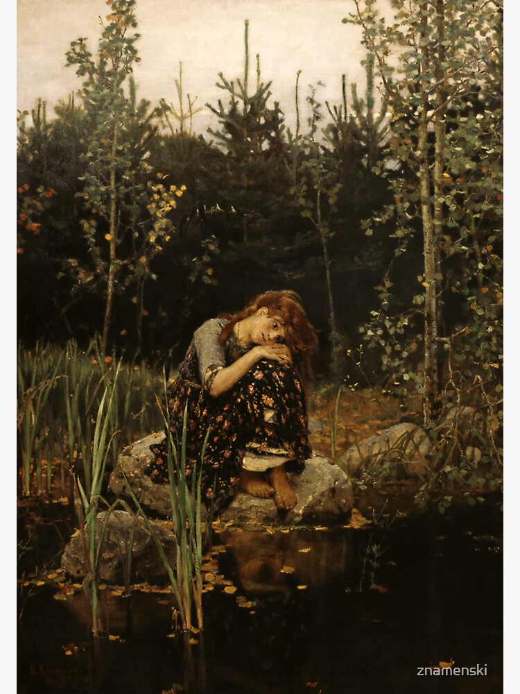 Alenushka - Viktor Vasnetsov (1848 – 1926) by znamenski