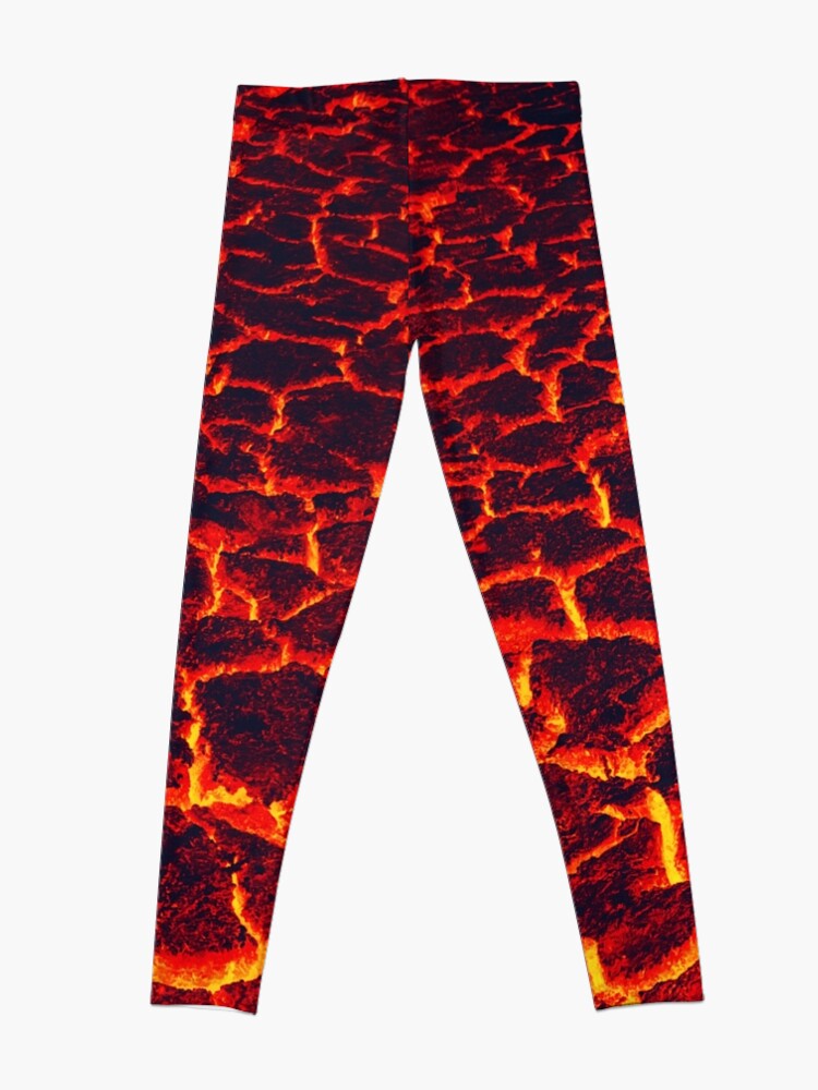Alternate view of active lava  Leggings