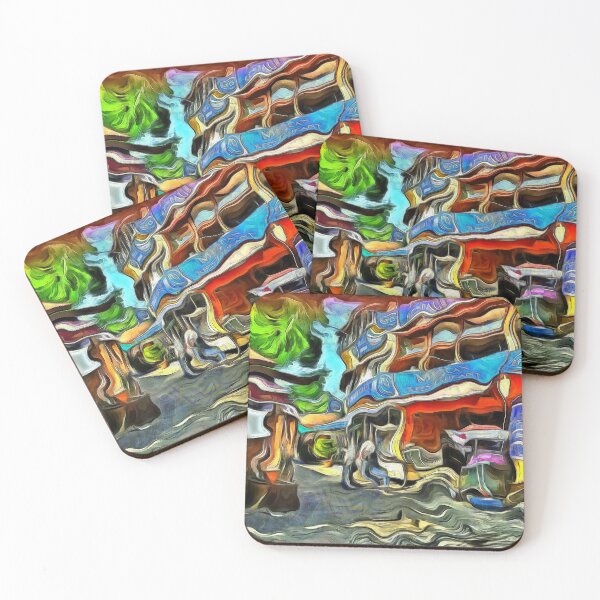 Item preview, Black Sea Fishing Town in Turkey KPA designed and sold by karynpeters.