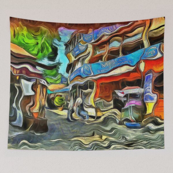 Item preview, Black Sea Fishing Town in Turkey KPA designed and sold by karynpeters.