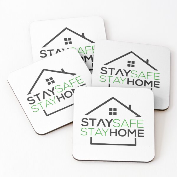 Item preview, stay home stay safe designed and sold by diab diab.