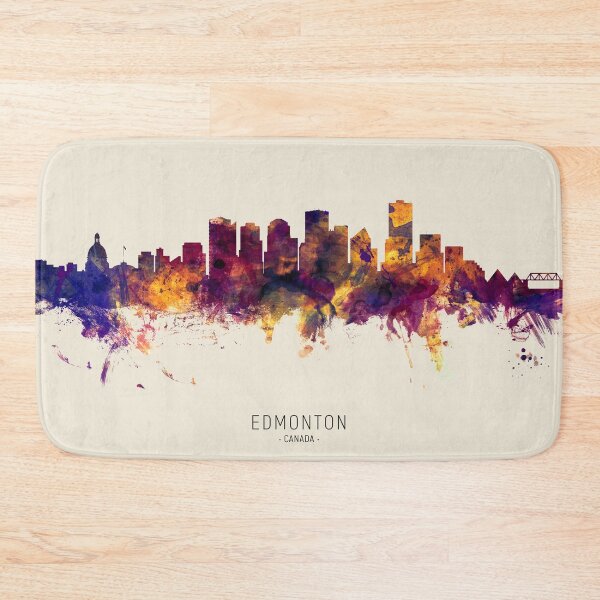 Item preview, Edmonton Canada Skyline designed and sold by ArtPrints.