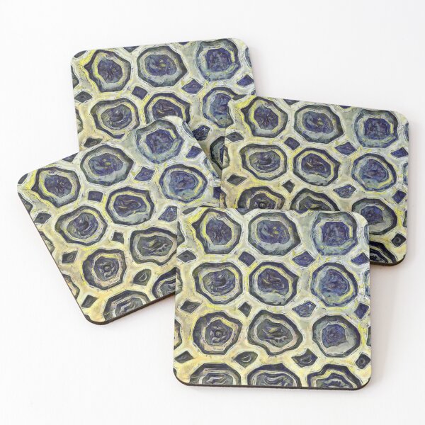 Item preview, Blue Tile Floor Pattern Rome Italy KPA designed and sold by karynpeters.