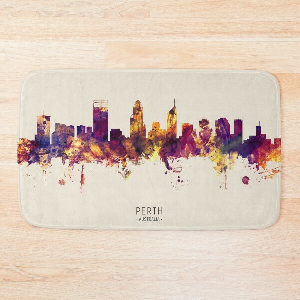 Item preview, Perth Australia Skyline designed and sold by ArtPrints.