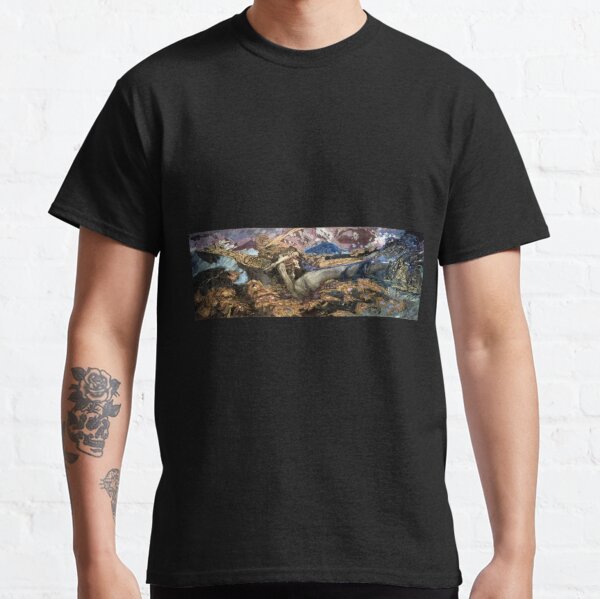 Fallen Demon - Mikhail Vrubel (1856 - 1910) Classic T-Shirt