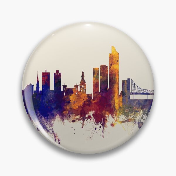 Item preview, Oslo Norway Skyline designed and sold by ArtPrints.