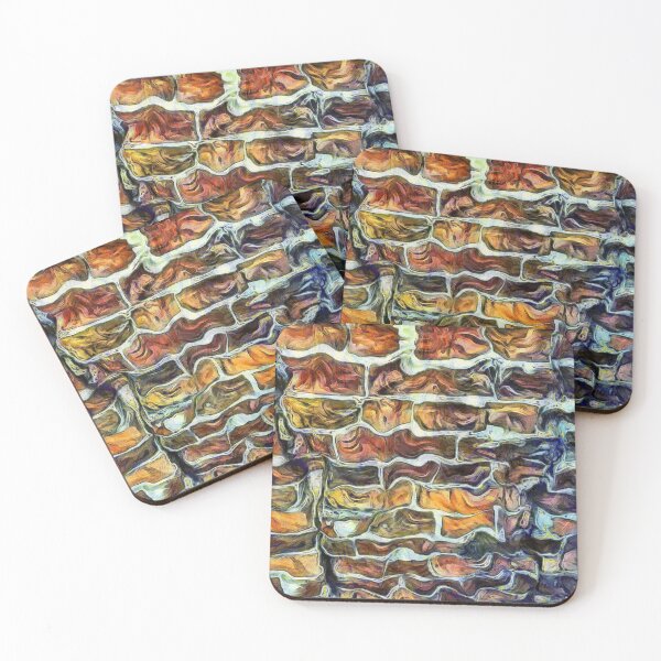 Item preview, Cracked Brick Wall in Hamburg Germany KPA designed and sold by karynpeters.