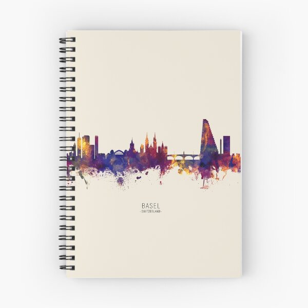 Item preview, Basel Switzerland Skyline designed and sold by ArtPrints.
