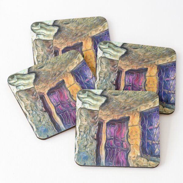 Item preview, Athens Plaka House with Columns Greece KPA designed and sold by karynpeters.