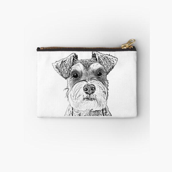 Item preview, Schnauzer Drawing Design designed and sold by SmartPooch.