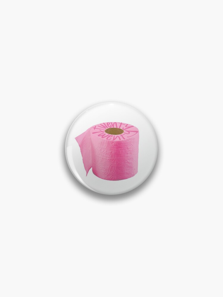 Pink toilet paper 2020, Toilet Paper, 2020, TP, Pink, Funny 2020, Pink  Toilet Paper Pin for Sale by Clancy Rodgers