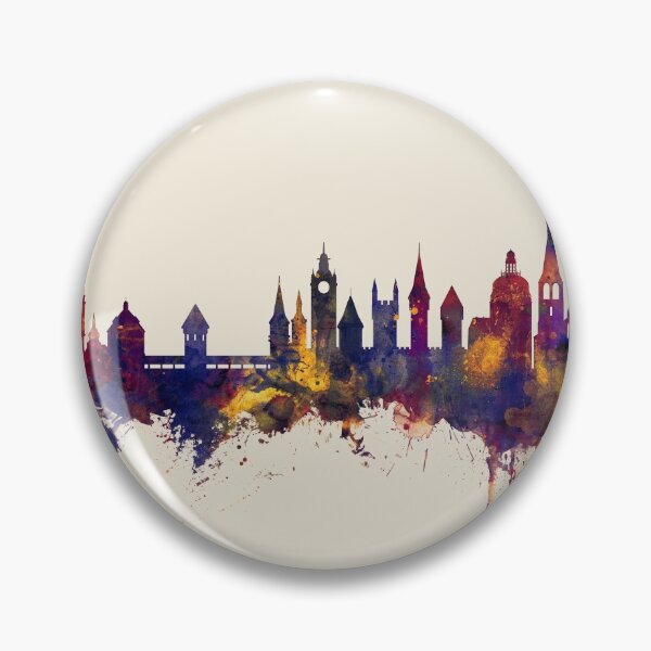 Item preview, Lucerne Switzerland Luzern Skyline designed and sold by ArtPrints.