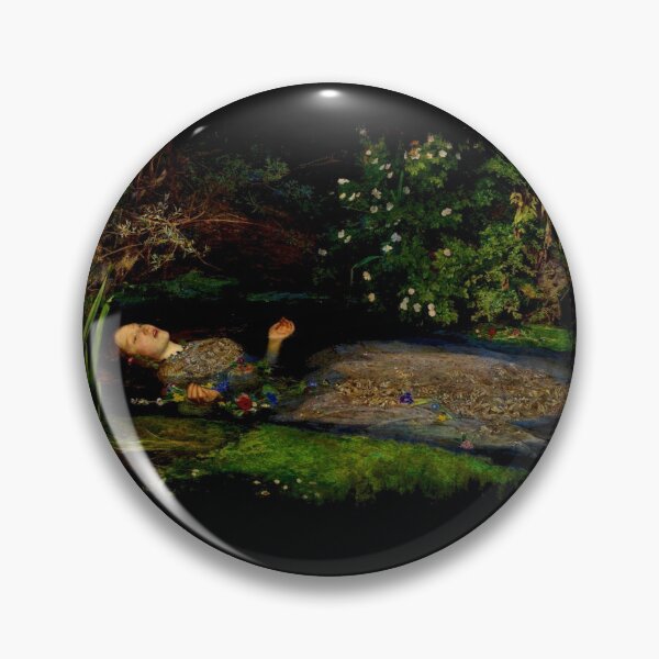 Item preview, Ophelia John Everett Millais painting art lover gift t shirt designed and sold by Johannesart.
