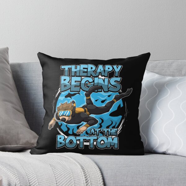 Item preview, Therapy Begins At The Bottom - Diving Diver designed and sold by anziehend.
