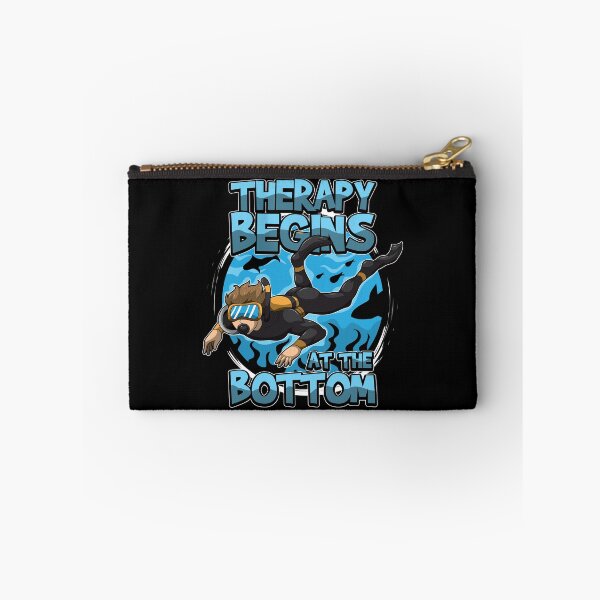 Item preview, Therapy Begins At The Bottom - Diving Diver designed and sold by anziehend.