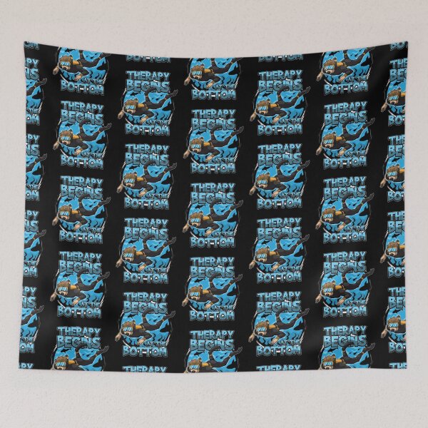 Item preview, Therapy Begins At The Bottom - Diving Diver designed and sold by anziehend.