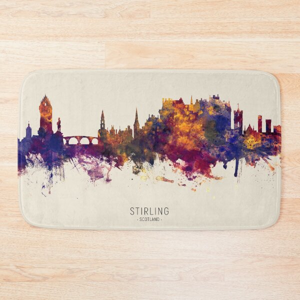 Item preview, Stirling Scotland Skyline designed and sold by ArtPrints.