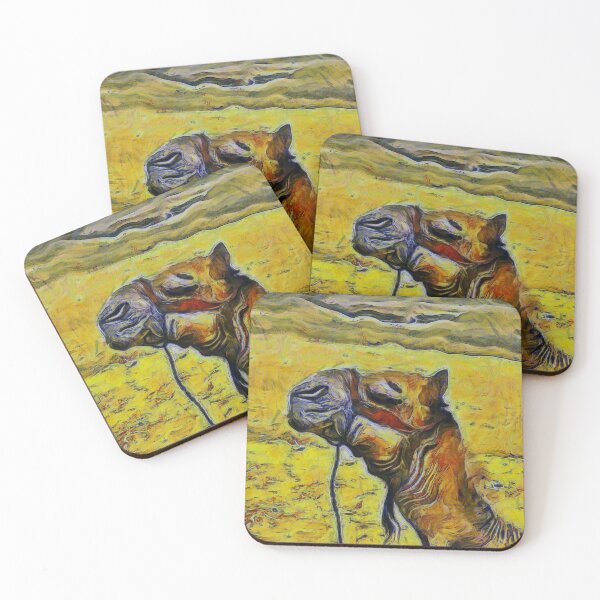 Item preview, Camel on the Saharan Sands Giza Egypt KPA designed and sold by karynpeters.